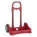 Rugzaktrolley Safta Rood 40 x 85 x 28 cm