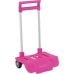 Carrelli Porta Zaino Pieghevole Safta Fucsia 30 x 85 x 23 cm