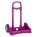 Rugzaktrolley Safta SF-641078-205 Fuchsia 40 x 85 x 28 cm