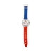 Ceas Unisex Amen GESÙ Rosso Blu (Ø 39 mm)