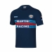 Tricou cu Mânecă Scurtă Sparco Martini Racing Albastru