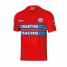 Lühikeste varrukatega T-särk, meeste Sparco Martini Racing Punane