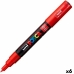 huopakärkiset kynät POSCA PC-1M Punainen (6 osaa)