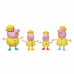 Sett med figurer Peppa Pig F2190 4 Deler