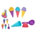Set di giocattoli per il mare Ice Cream Colorbaby Color Beach (9 pcs)