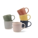 Tasse mug Bidasoa Artesano Multicouleur Céramique 330 ml (6 Unités) (Pack 6x)