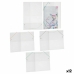 Document Folder Transparent (1 x 26 x 35,5 cm) (12 Units)