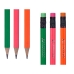 Ensemble de Crayons Pincello 477 Bleu Rouge Vert Orange Taille-crayon Gomme (12 Unités)