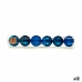 Lot de boules de Noël Bleu Plastique 8 x 9 x 8 cm (12 Unités)