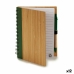 Spiral Notebook with Pen Pincello 1711113 14 x 18 cm Bamboo (12 Units)