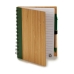 Spiral Notebook with Pen Pincello 1711113 14 x 18 cm Bamboo (12 Units)