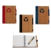 Spiraalnotitieblok met Pen Bamboe 1 x 18 x 14 cm (12 Stuks)