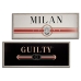 Cadre GUILTY MILAN Contre-plaqué 2 x 46 x 121 cm (4 Unités)