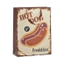 Papieren Zak Hotdog & Coffee 10 x 33 x 25,5 cm (12 Stuks)