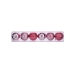 Set di palline di Natale Rosa Plastica Ø 8 cm (24 Unità)