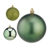 Set kerstballen Groen Plastic Ø 8 cm (24 Stuks)