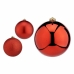 Lot de boules de Noël Rouge Plastique 15 x 16 x 15 cm (4 Unités)