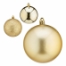 Set kerstballen Gouden Plastic Ø 8 cm (6 Stuks)