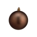 Set of Christmas balls Brown Plastic Ø 8 cm 8 x 8 x 47 cm (24 Units)