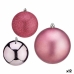 Set kerstballen Roze Plastic 10 x 11 x 10 cm (12 Stuks)