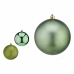 Set kerstballen Groen Plastic 10 x 11 x 10 cm (12 Stuks)