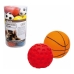 Hondenspeelgoed Gloria Sporten Bal Latex (18 pcs)