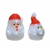 Decoratieve figuren Lumineo 491239 LED Binnenkant Santa Claus 10,5 x 10,5 x 15 cm