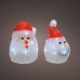 Decoratieve figuren Lumineo 491239 LED Binnenkant Santa Claus 10,5 x 10,5 x 15 cm