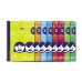 Notebook Lamela Multicolor Din A4 10 Piese 80 Frunze