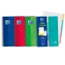 Quaderno Oxford European Book 5 2 in 1 Microforata Multicolore A4 10 Pezzi