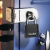 Koodlukk Master Lock M178EURD Teras Tsink Must