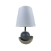 Lampe de bureau Versa Noela Gris Céramique 15 x 25 x 12 cm