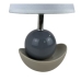 Lampe de bureau Versa Noela Gris Céramique 15 x 25 x 12 cm