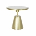 Table d'appoint DKD Home Decor 60 x 60 x 58 cm Doré Bois Blanc Marbre Fer