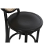 Banqueta DKD Home Decor 43 x 43 x 108 cm Preto