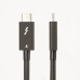 Thunderbolt 3 kábel (USB-C) kábel Startech TBLT4MM50CM