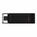 USB Pendrive Kingston DT70/256GB Schwarz 256 GB