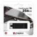 Ključ USB Kingston DT70/256GB Črna 256 GB