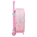 Mochila Escolar com Rodas Peppa Pig Ice cream Verde Cor de Rosa 22 x 27 x 10 cm