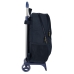 Trolley per la Scuola Real Madrid C.F. Blu Marino 32 x 44 x 16 cm