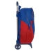 Trolley per la Scuola F.C. Barcelona Azzurro Rosso Granato 32 x 44 x 16 cm