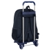 Trolley per la Scuola Real Madrid C.F. Blu Marino 32 x 44 x 16 cm