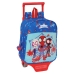 Schoolrugzak met Wielen Spidey Blauw 22 x 27 x 10 cm