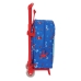 Schoolrugzak met Wielen Spidey Blauw 22 x 27 x 10 cm