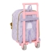 School Rucksack with Wheels Wish Lilac 22 x 27 x 10 cm