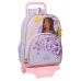 School Rucksack with Wheels Wish Lilac 33 x 42 x 14 cm