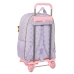 School Rucksack with Wheels Wish Lilac 33 x 42 x 14 cm