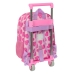 Cartable à roulettes Barbie Love Rose 26 x 34 x 11 cm