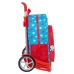 Trolley per la Scuola Mickey Mouse Clubhouse Fantastic Azzurro Rosso 33 x 42 x 14 cm