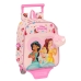 Skoleryggsekk med Hjul Disney Princess Summer adventures Rosa 22 x 27 x 10 cm